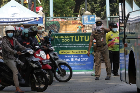 Pengetatan Prokes, Kebun Binatang Ragunan Ditutup Dua Hari