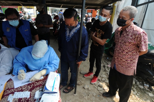 Swab Antigen Bagi Pemudik yang Kembali ke Ibu Kota