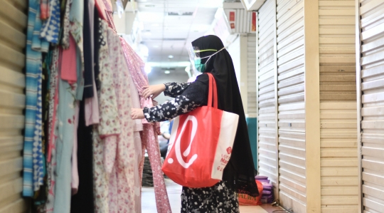 Pasar Tanah Abang Kembali Dibuka Setelah Sepekan Tutup