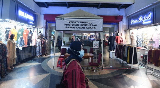 Pasar Tanah Abang Kembali Dibuka Setelah Sepekan Tutup
