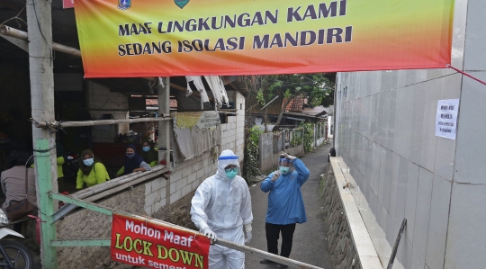 51 Warga Positif Covid-19, RT di Cipayung Terapkan Mikro Lockdown