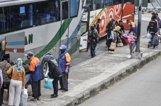 Pantauan Puncak Arus Balik Lebaran