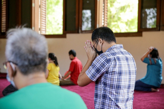 Suasana Ritual Waisak di Vihara Jakarta Dhammacakka Jaya