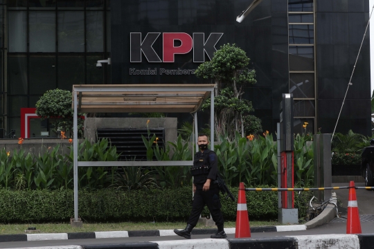 Pengamanan Gedung KPK Diperketat