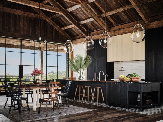 Eco-friendly & Bergaya Peternakan, Rumah Mewah Baru Milik Ashton Kutcher & Mila Kunis