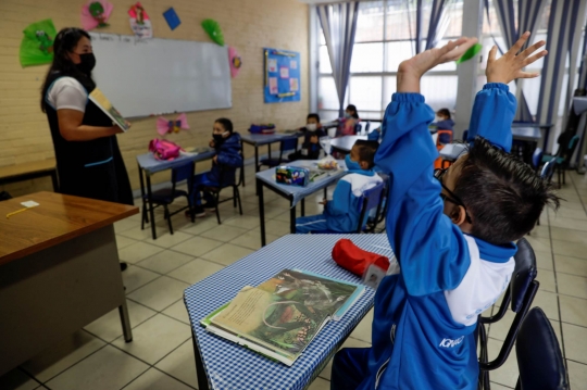 Kasus Positif Menurun, Meksiko Kembali Memulai Kegiatan Belajar Tatap Muka