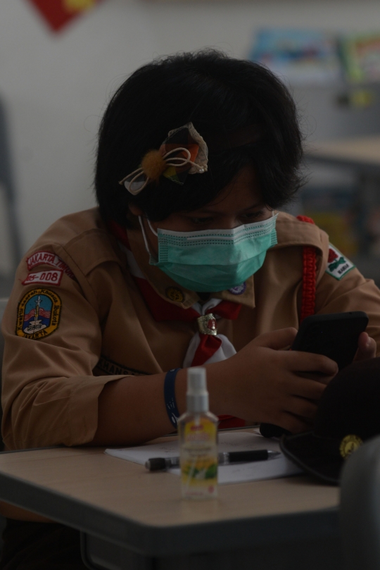 Uji Coba Pembelajaran Tatap Muka di Jakarta