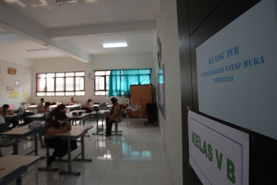 Uji Coba Pembelajaran Tatap Muka di Jakarta