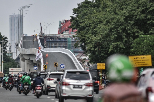 Proyek 6 Ruas Tol rute Kelapa Gading-Pulo Gebang Ditargetkan Rampung Juli 2021