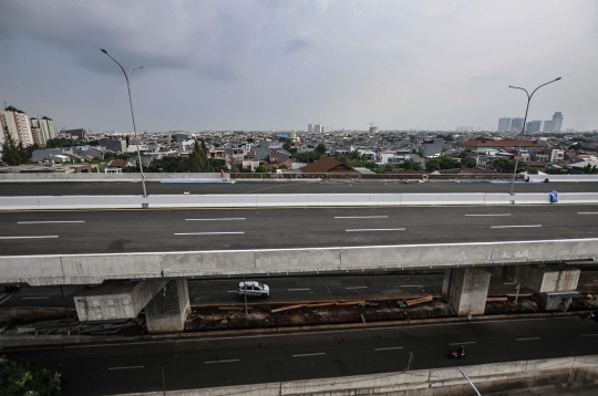 Proyek 6 Ruas Tol rute Kelapa Gading-Pulo Gebang Ditargetkan Rampung Juli 2021