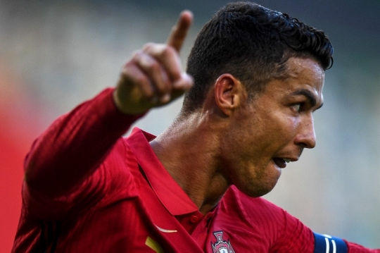 Selebrasi Cristiano Ronaldo Usai Menggempur Israel 4-0
