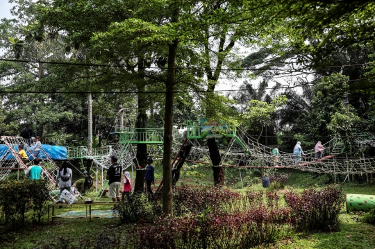 Kampung Main Cipulir Jadi Tempat Liburan Alternatif Warga di Masa Pandemi