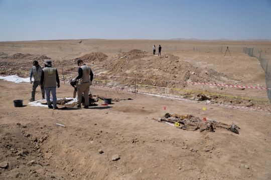 Penemuan Kuburan Massal Korban Pembunuhan Oleh Militan ISIS