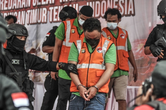 Polisi Gagalkan Penyelundupan Sabu 1,1 Ton Jaringan Timur Tengah