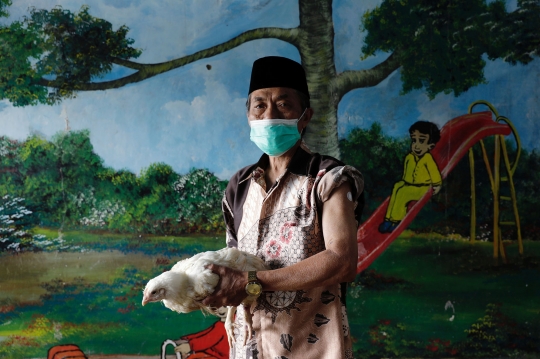Uniknya Vaksinasi Covid-19 Berhadiah Ayam di Cianjur