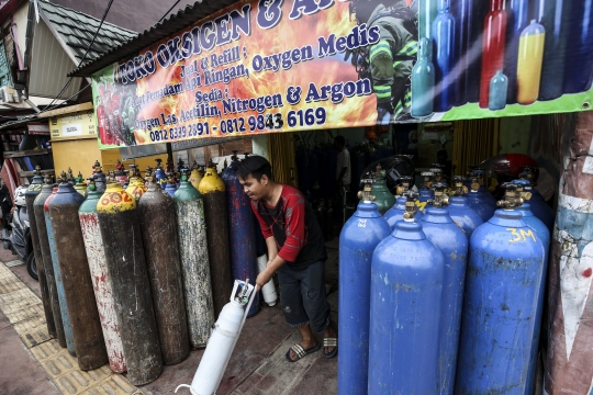Permintaan Oksigen Medis di Jakarta Belum Ada Lonjakan