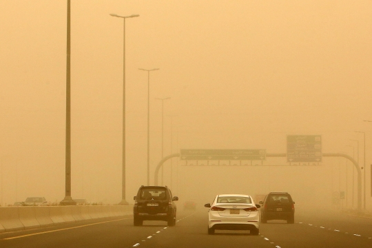 Badai Pasir Terjang Kuwait
