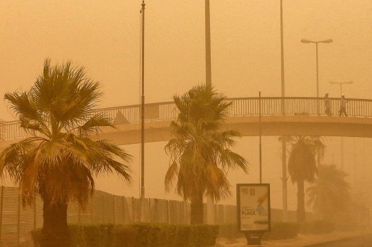 Badai Pasir Terjang Kuwait