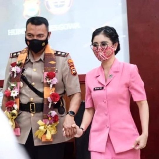 Suami Resmi Jabat Kapolres, Ini 5 Potret Uut Permatasari Jadi Ketua Bhayangkari
