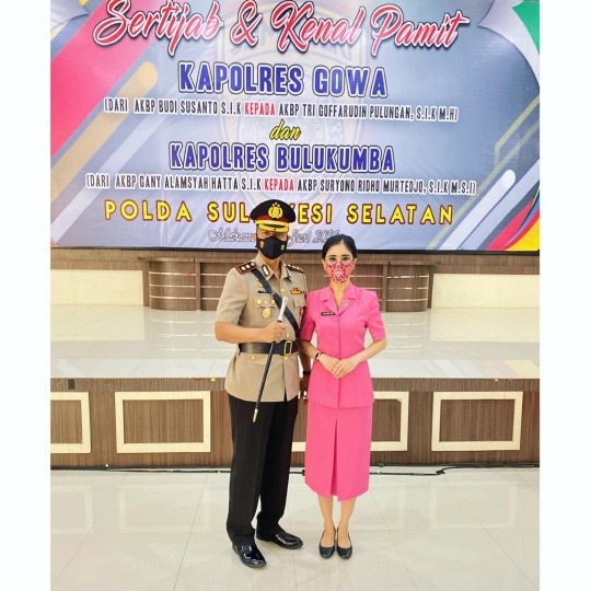 Suami Resmi Jabat Kapolres, Ini 5 Potret Uut Permatasari Jadi Ketua Bhayangkari