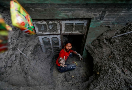 Kondisi Nepal Usai Terjangan Tanah Longsor dan Banjir Bandang