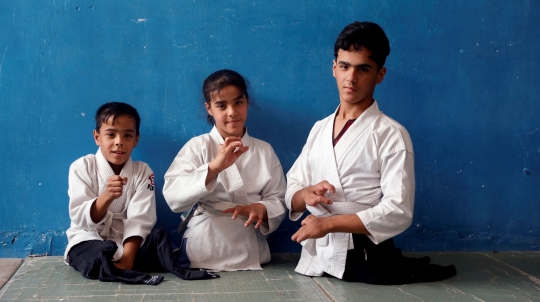 Semangat 3 Anak Penyandang Disabilitas di Irak Berlatih Jiu-Jitsu