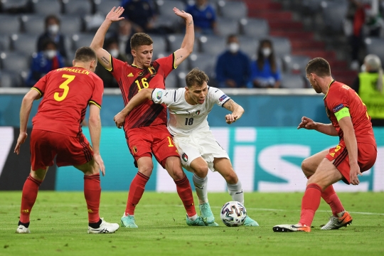 Habisi Belgia, Gli Azzurri Melenggang ke Semifinal Euro 2020