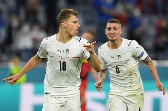 Habisi Belgia, Gli Azzurri Melenggang ke Semifinal Euro 2020