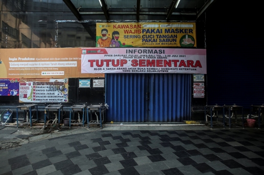 Suasana PPKM Darurat Hari kedua di Jakarta