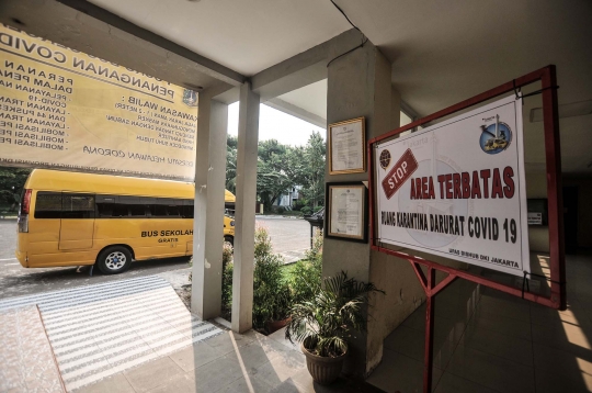 Kantor Bus Sekolah DKI Jadi Tempat Isolasi Pasien Covid-19