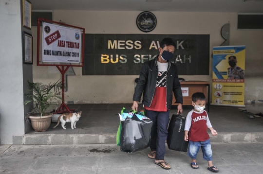 Kantor Bus Sekolah DKI Jadi Tempat Isolasi Pasien Covid-19