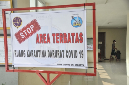 Kantor Bus Sekolah DKI Jadi Tempat Isolasi Pasien Covid-19