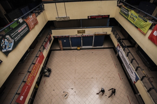 Pasar Cipulir Ditutup Selama PPKM Darurat