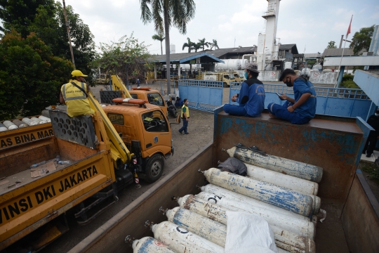 Distribusi Oksigen untuk Pasien Covid-19 di DKI Jakarta Masih Aman