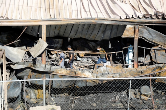 Bangsal Isolasi Covid-19 di Irak Ludes Terbakar, 44 Orang Tewas