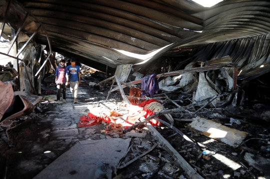 Bangsal Isolasi Covid-19 di Irak Ludes Terbakar, 44 Orang Tewas