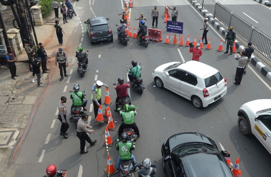 Penyekatan Kendaraan di Ibu Kota Ditambah Jadi 100 Titik