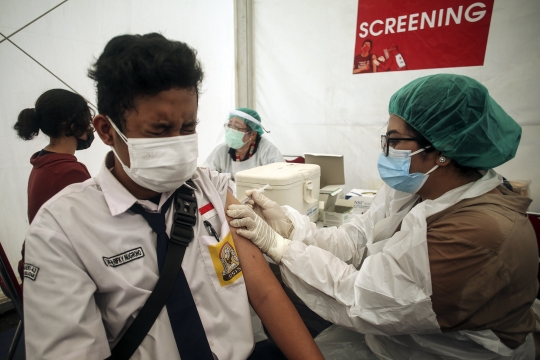 PMI Gelar Vaksinasi Massal yang Targetkan 1.000 Orang Per Hari