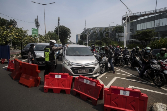 Imbas Penyekatan, Jalan Pemuda Macet Parah