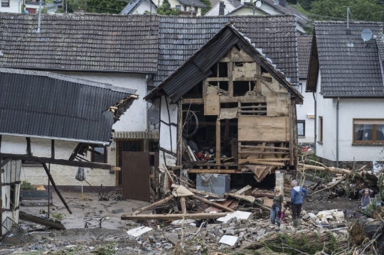 Banjir Mematikan Terjang Jerman, 58 Tewas
