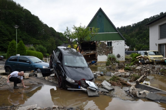 Banjir Mematikan Terjang Jerman, 58 Tewas