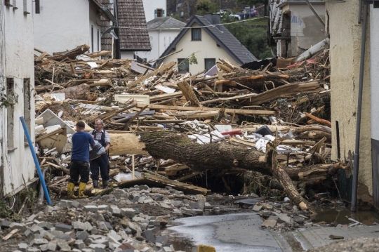 Banjir Mematikan Terjang Jerman, 58 Tewas