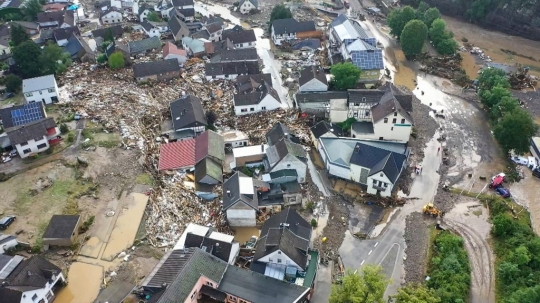 Banjir Mematikan Terjang Jerman, 58 Tewas