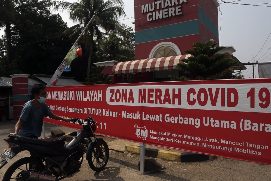 Zona Merah Covid-19 di Kawasan Perumahan