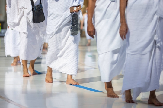 Suasana Masjidil Haram Jelang Ibadah Haji 2021