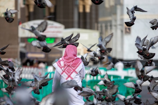 Suasana Masjidil Haram Jelang Ibadah Haji 2021