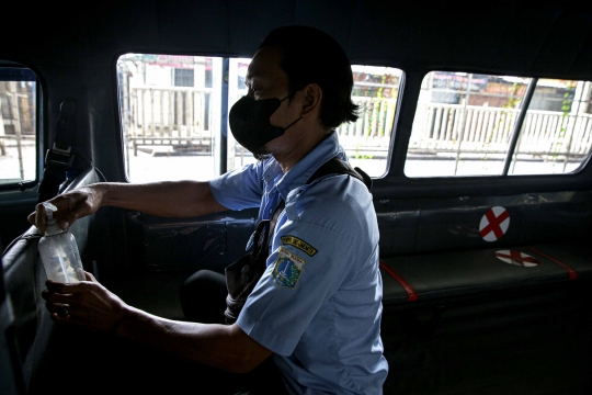 Melihat Penerapan Protokol Kesehatan di Angkutan Umum