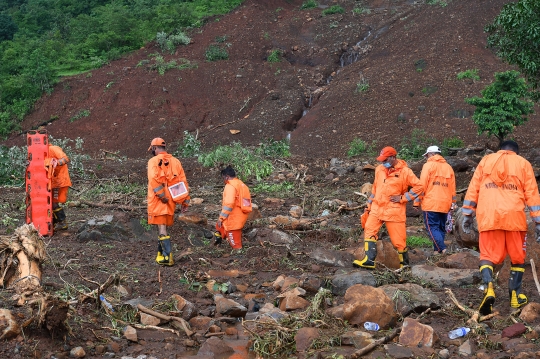 Hujan Lebat Picu Banjir dan Longsor di India, 125 Orang Tewas