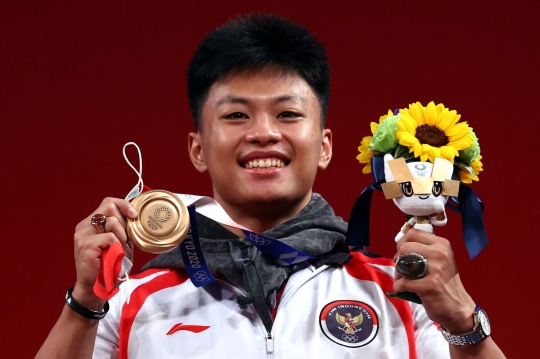 Senyum Rahmat Abdullah Meraih Perunggu di Olimpiade Tokyo 2020