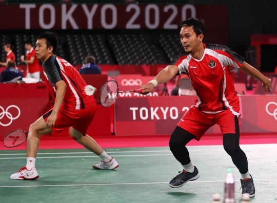 Aksi Hendra/Ahsan Habisi Wakil Jepang